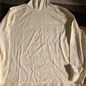 Supreme cream hoodie